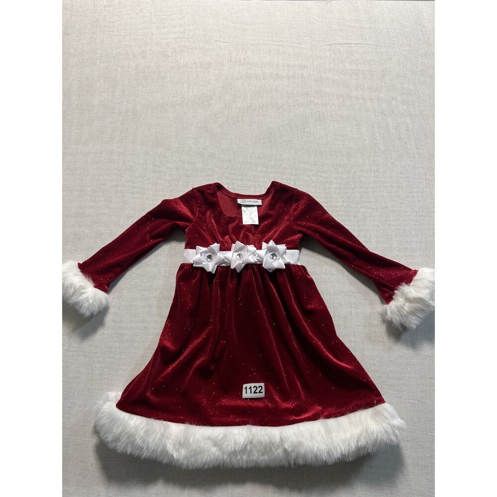 Bonnie Jean  Dress Girls Sz L Red‎ Pre-owned Excellent